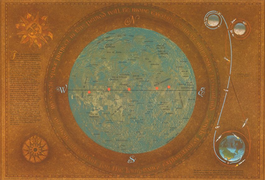 Moon landing: Mapping of the Moon: 1669-1969 at The Map House