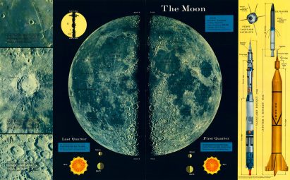 Moon landing: Mapping of the Moon: 1669-1969 at The Map House