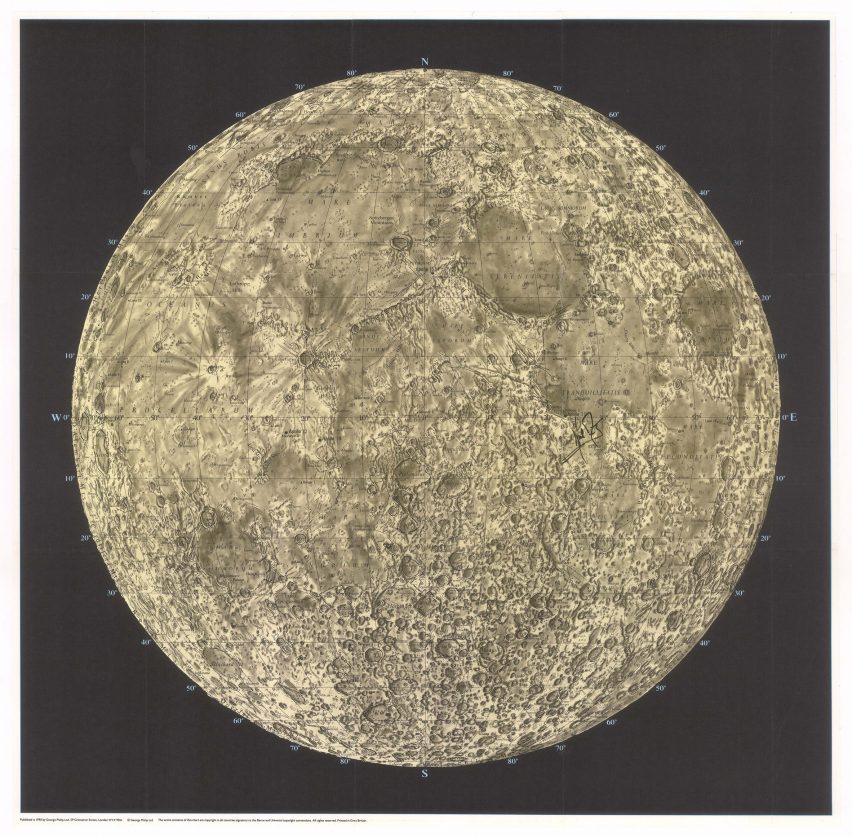 Moon landing: Mapping of the Moon: 1669-1969 at The Map House