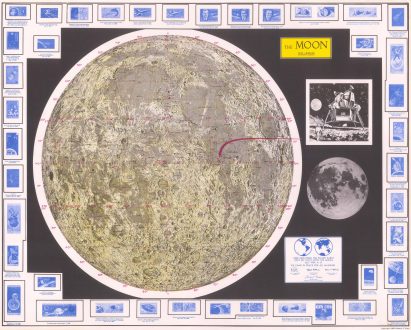 Moon landing: Mapping of the Moon: 1669-1969 at The Map House