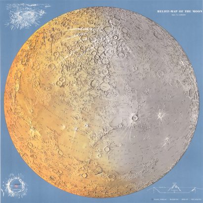Moon landing: Mapping of the Moon: 1669-1969 at The Map House