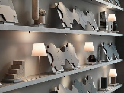 Marazzi showroom in Milan, designed by Antonio Citterio and Patricia Viel