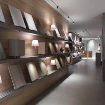 Marazzi designs Milan showroom as cabinet of curiosity
