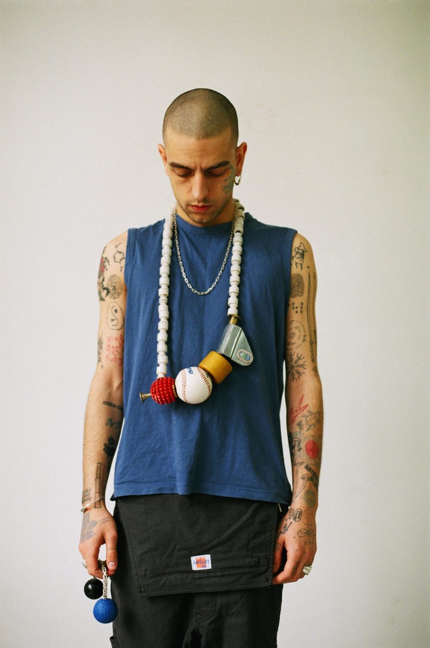 Sculptural jewellery by Georgian designer Max Machaidze