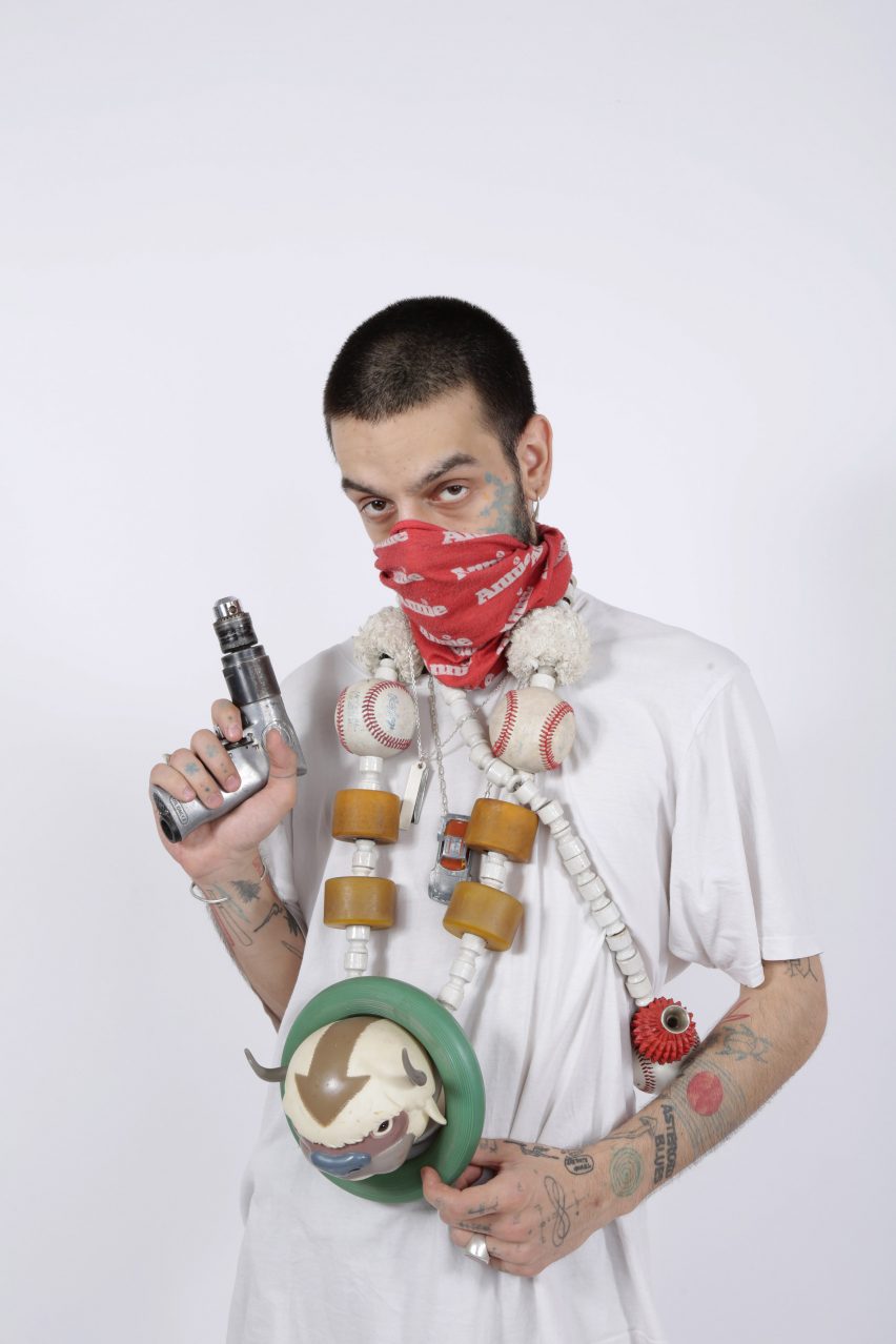 Sculptural jewellery by Georgian designer Max Machaidze