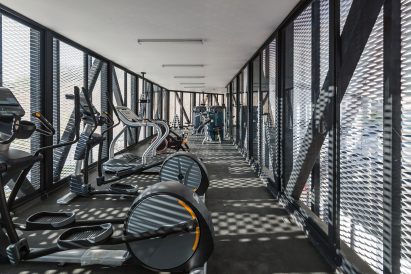 Moncayo Club House in Mexico City by Iconico Studio