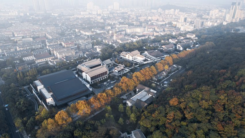 Detail of Multi-purpose hall in Shaoxing Hotel by Architectural Design and Research Institute at Zhejiang University UAD