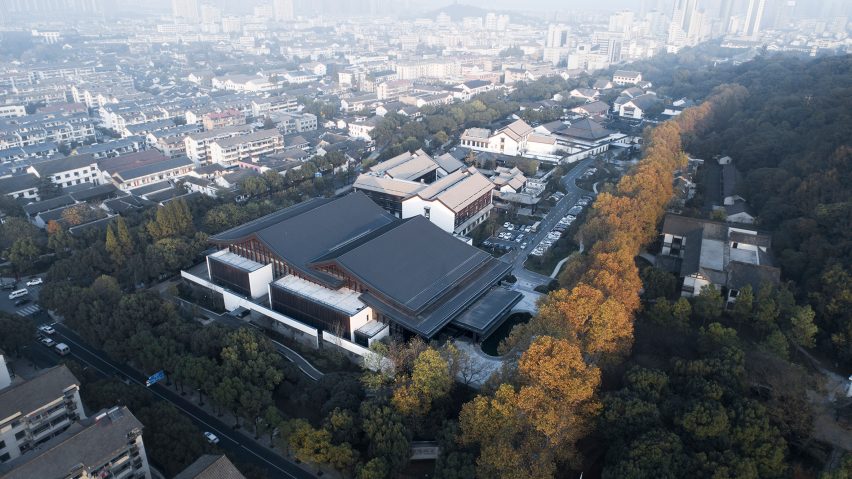Detail of Multi-purpose hall in Shaoxing Hotel by Architectural Design and Research Institute at Zhejiang University UAD