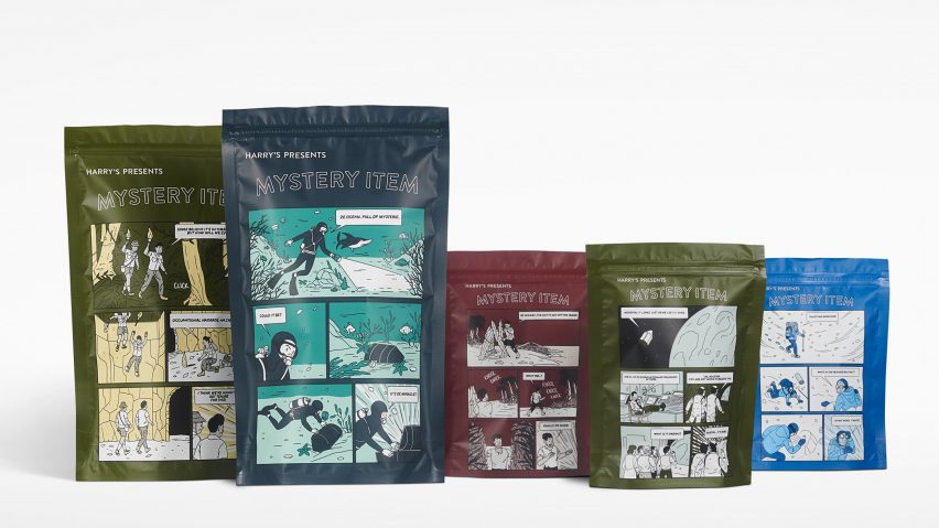 Mystery Item Packaging by Harry's Dezeen Awards 2019 longlist