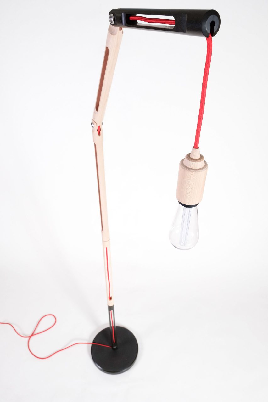Phloem Lamp by Jonathan Pang