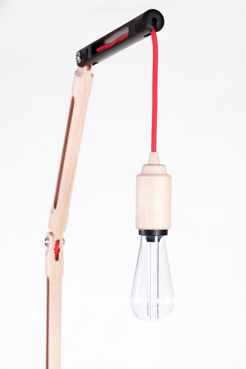 Phloem Lamp by Jonathan Pang