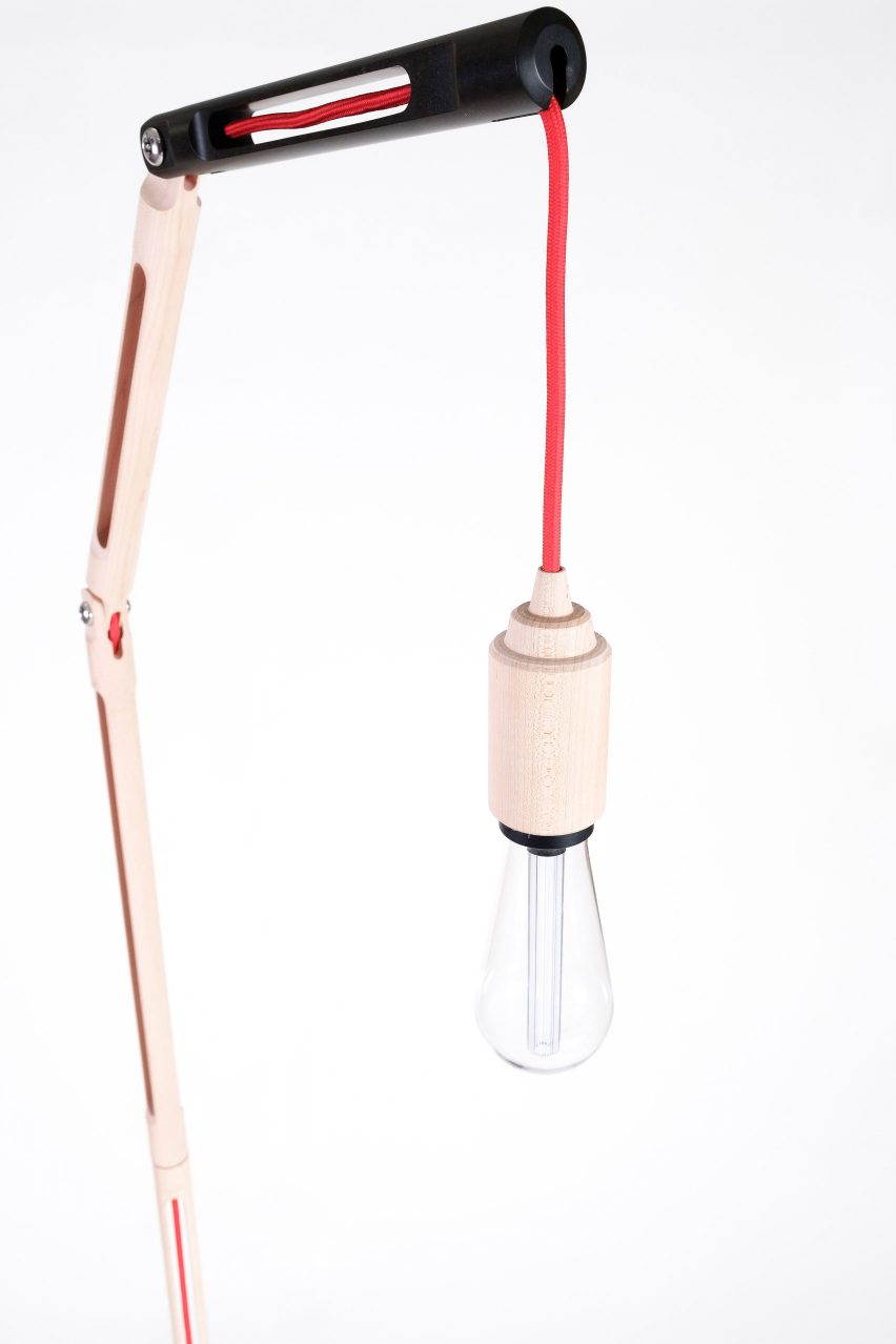Phloem Lamp by Jonathan Pang