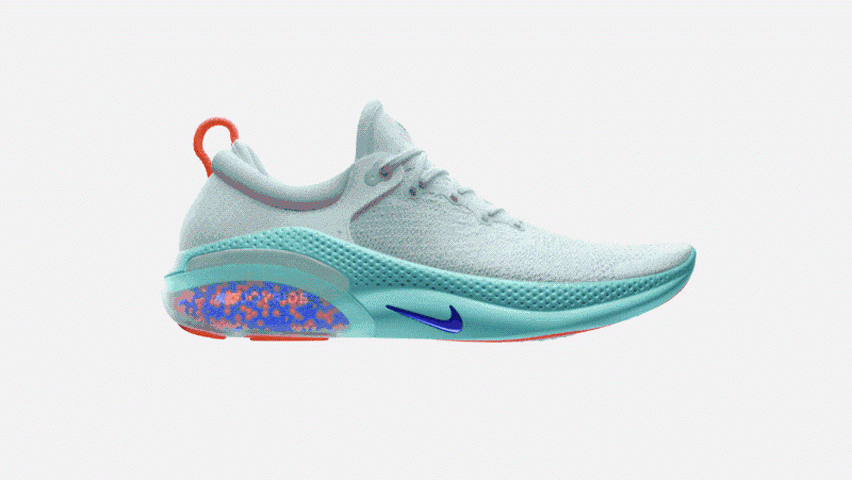 Nike’s latest Joyride sneaker creates the feeling of “running on bubbles”