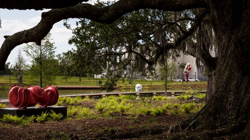 NOMA Sculpture Garden expansion by Reed Hilderbrand
