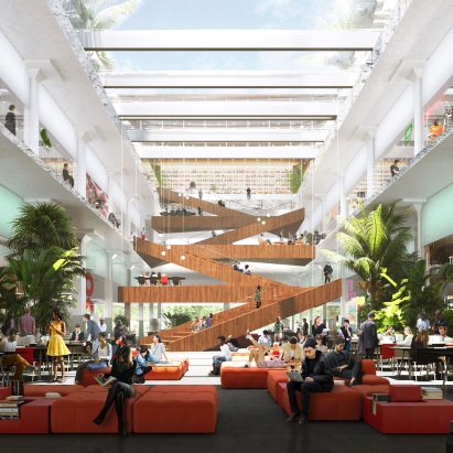 POST Houston renderings by OMA