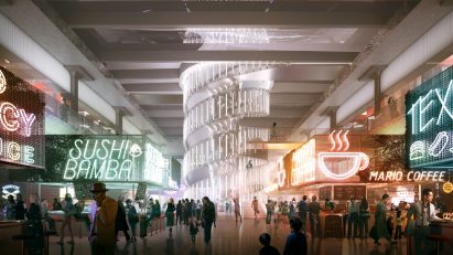 POST Houston renderings by OMA
