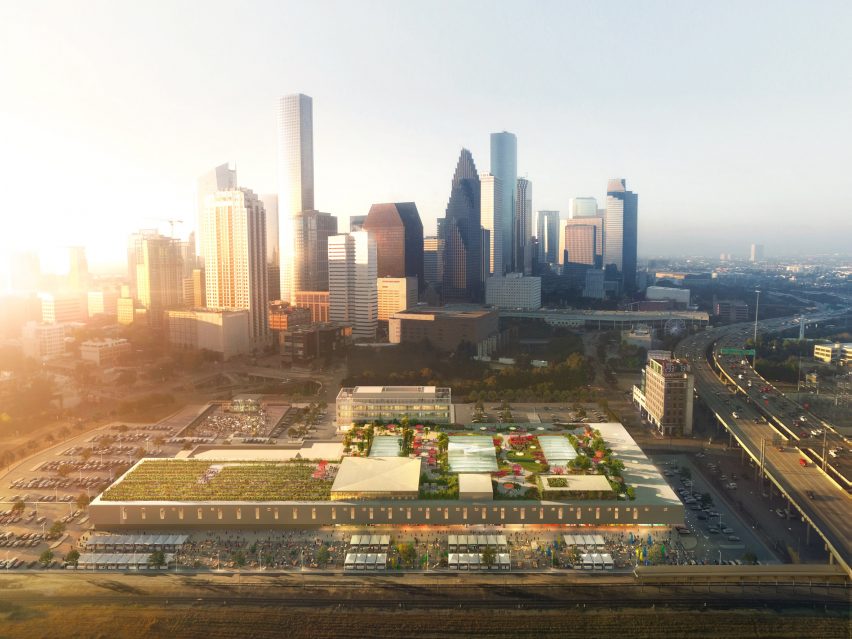 POST Houston renderings by OMA