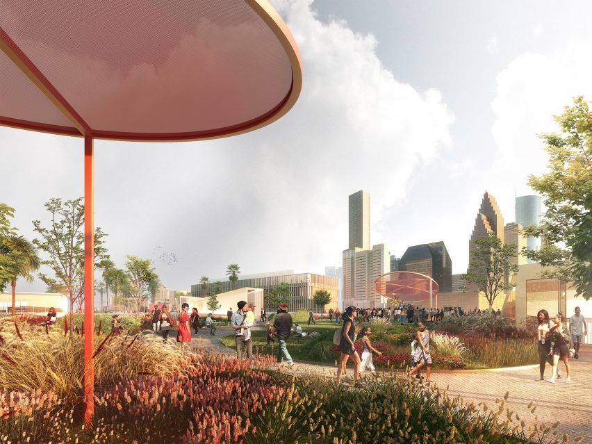 POST Houston renderings by OMA