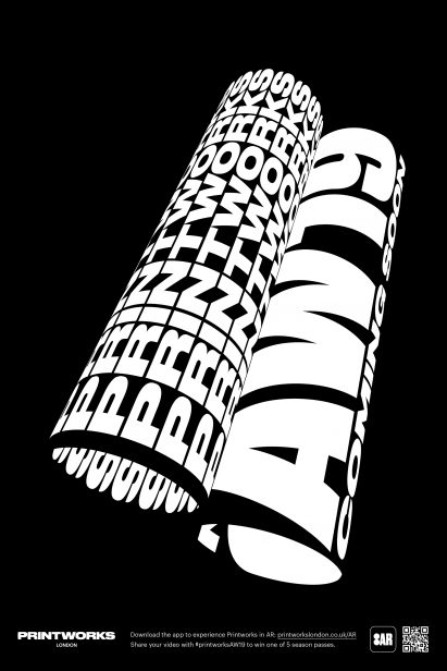 Printworks AW19 augmented reality campaign by OMSE