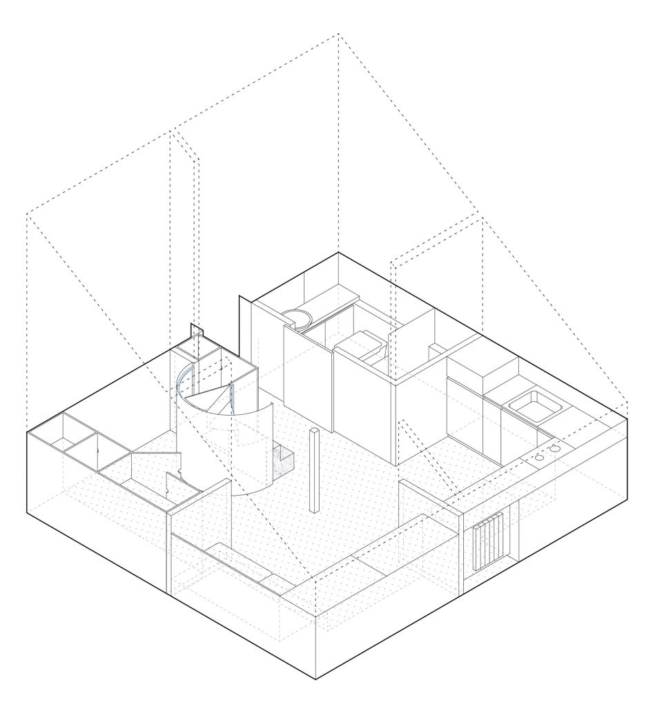 Private apartment in Milan by Untitled Architecture