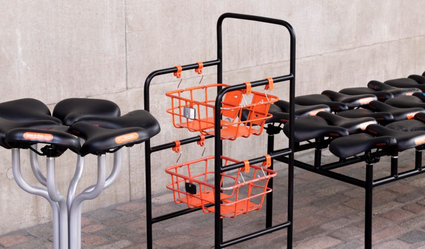 Qiang Huang's Bike Scavengers furniture is made from salvaged shared bicycles