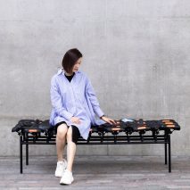 Qiang Huang's Bike Scavengers furniture is made from salvaged shared bicycles