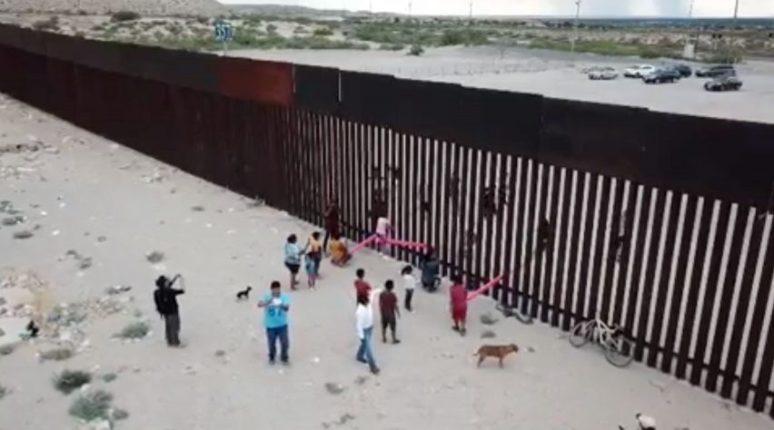 Teeter Totter wall by Rael San Fratello at US-Mexico border