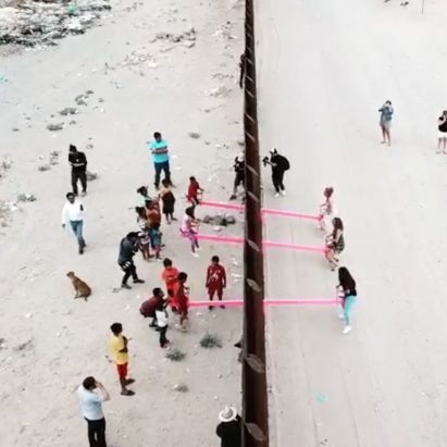 Teeter Totter wall by Rael San Fratello at US-Mexico border