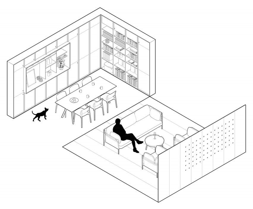 Sacha apartment by SABO Project