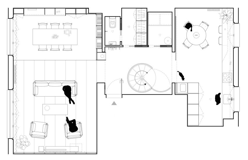 Sacha apartment by SABO Project