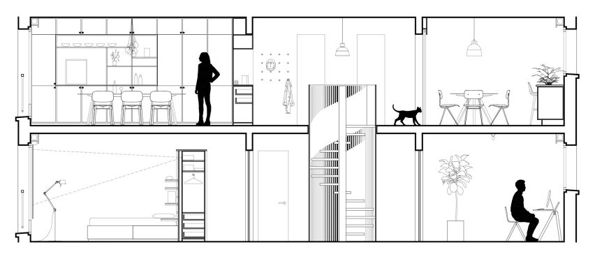 Sacha apartment by SABO Project