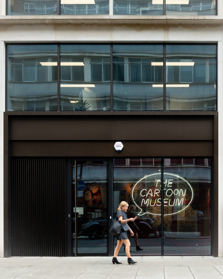 Cartoon Museum, London, by Sam Jacob Studio