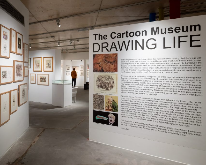 Cartoon Museum, London, by Sam Jacob Studio