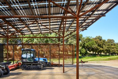 Saxum Vineyard Equipment Barn by Clayton and Little