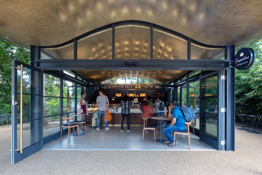 The Serpentine Coffee House by Mizzi Studio