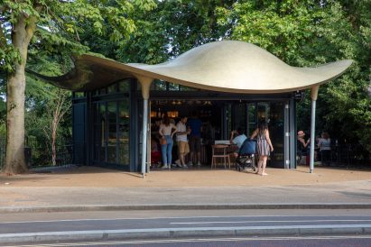 The Serpentine Coffee House by Mizzi Studio