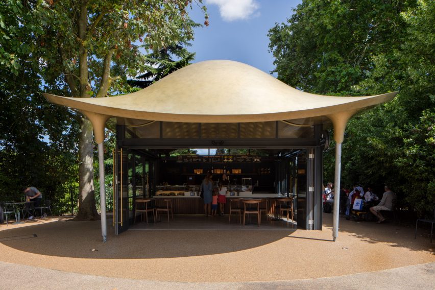 The Serpentine Coffee House by Mizzi Studio