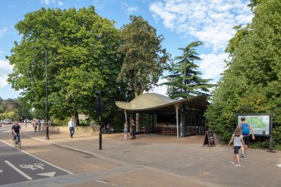 The Serpentine Coffee House by Mizzi Studio