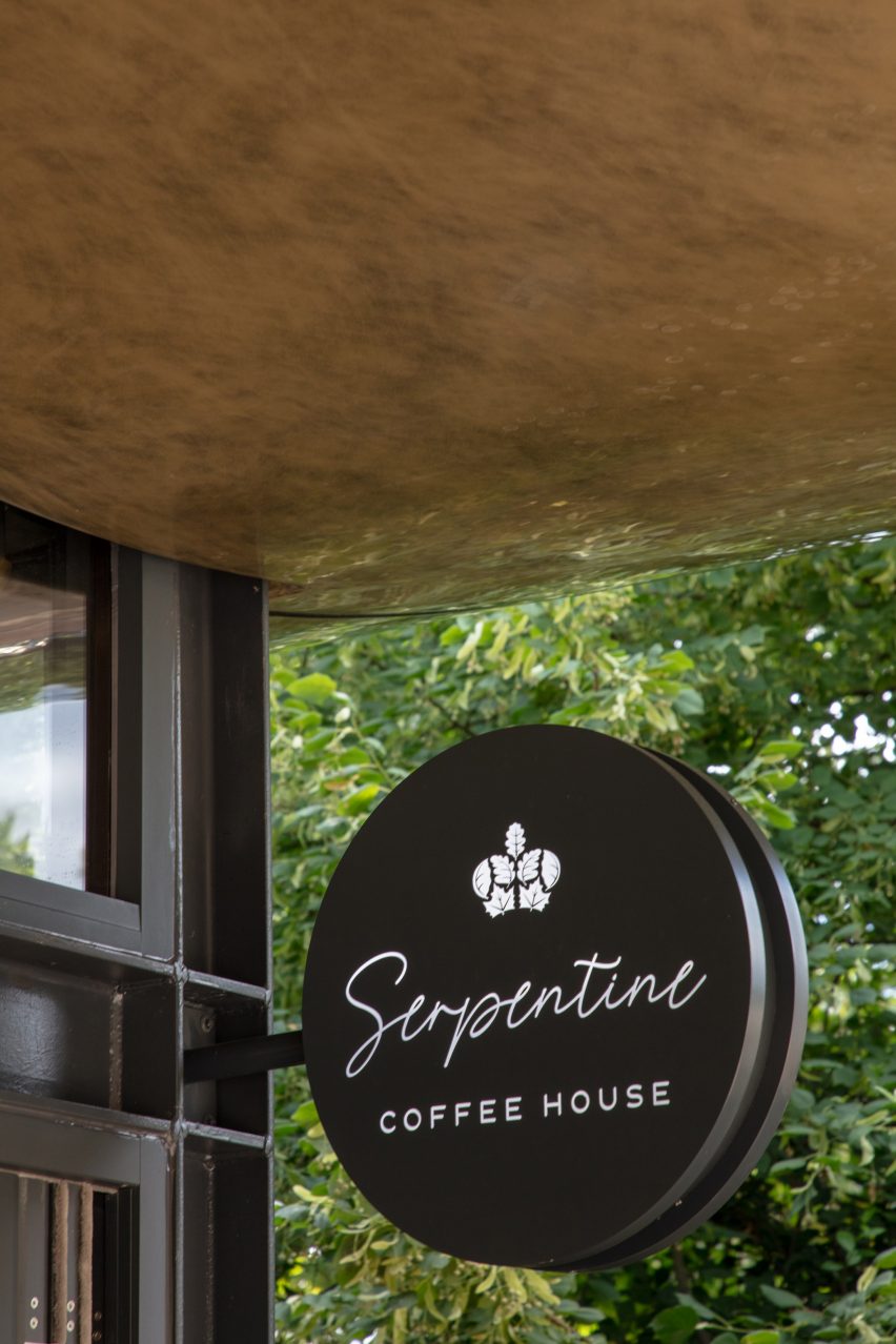 The Serpentine Coffee House by Mizzi Studio