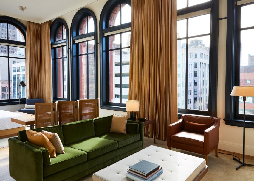 Shinola Hotel, Detroit by Gachot Studios