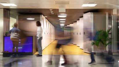 Sleepbox pods at Dulles International Airport by Arch Group