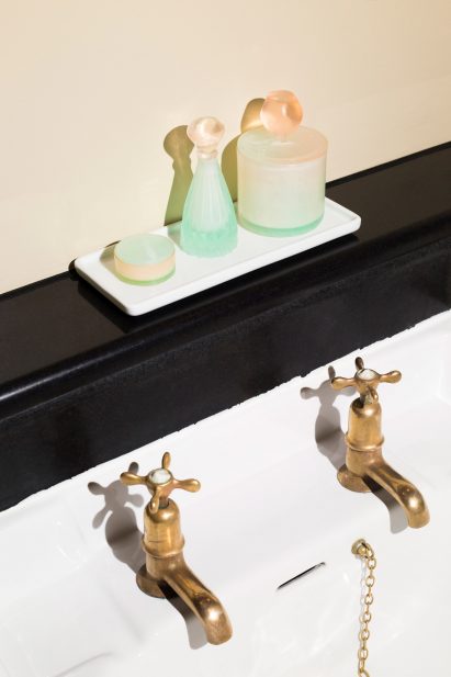 Central Saint Martins post-graduate student Mi Zhou has created Soapack, sustainable bottles for toiletries cast from soap