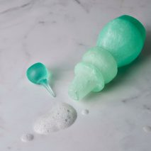 Central Saint Martins post-graduate student Mi Zhou has created Soapack, sustainable bottles for toiletries cast from soap