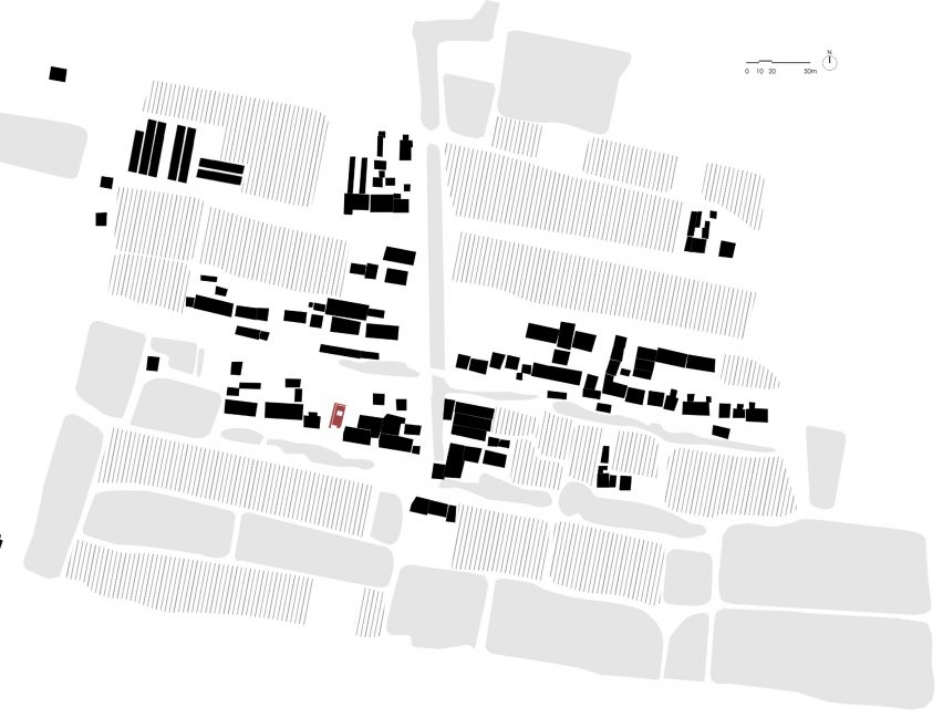 Site plan of Song House by AZL Architects