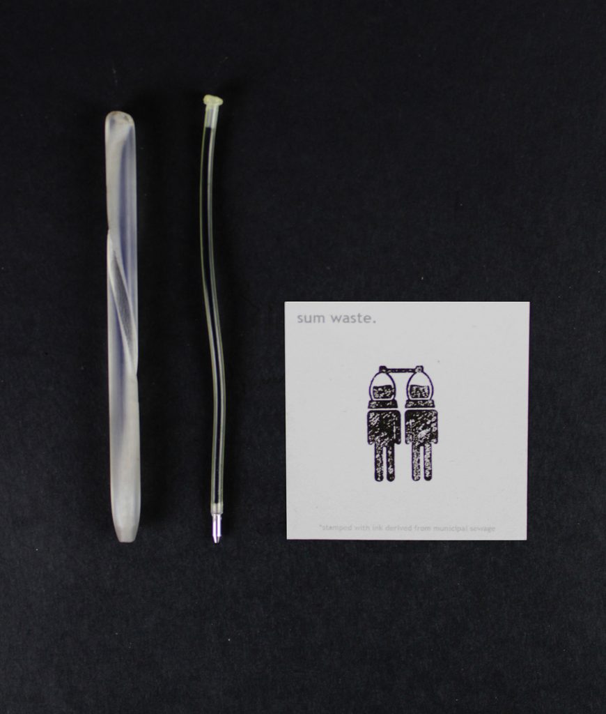 Sum Waste Pen by Pratt Institute student Garrett Benisch