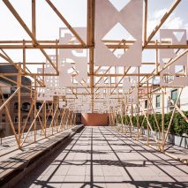 Summer Pavilion by Eugeni Bach, Anthony Burrill and Elisava Barcelona students