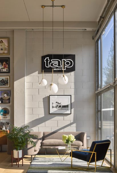 Tap Music London office by Dominic McKenzie Architects