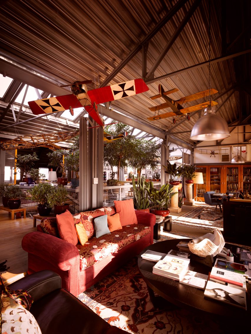 Terry Farrell flat for sale in Old Aeroworks factory, Marylebone, London