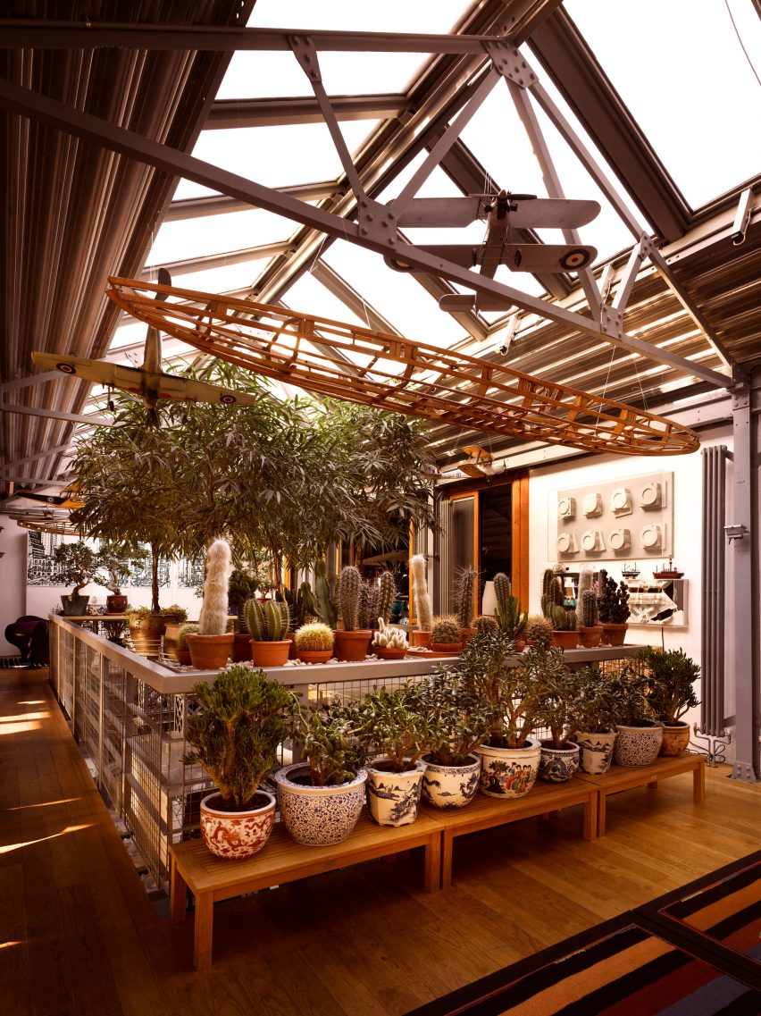 Terry Farrell flat for sale in Old Aeroworks factory, Marylebone, London