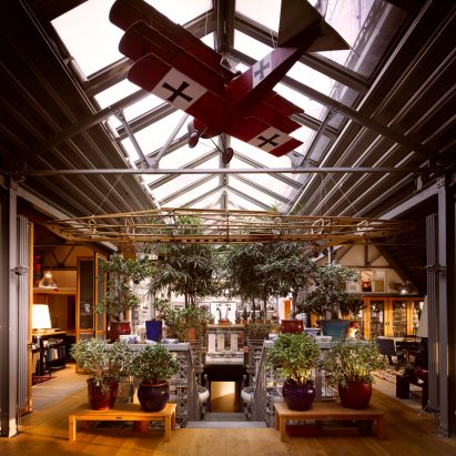 Terry Farrell flat for sale in Old Aeroworks factory, Marylebone, London